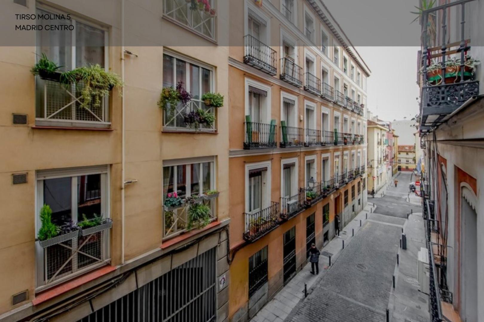 Spacious New Aparment Para 8Pax En La Plaza De Tirso E1 Madrid Ngoại thất bức ảnh